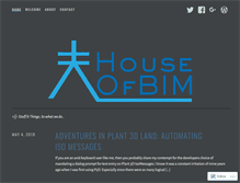 Tablet Screenshot of houseofbim.com